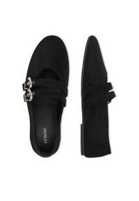 DeeZee Baleriny CEO-HY82405-1 Czarny. Kolor: czarny. Materiał: materiał #2