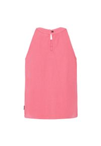 Damski tank top Protest Adria. Okazja: na co dzień. Kolor: różowy. Styl: casual