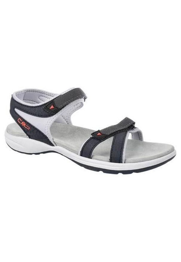 Buty do chodzenia damskie CMP Adib. Zapięcie: rzepy. Kolor: wielokolorowy, czarny, szary. Materiał: guma, materiał, syntetyk. Sport: turystyka piesza