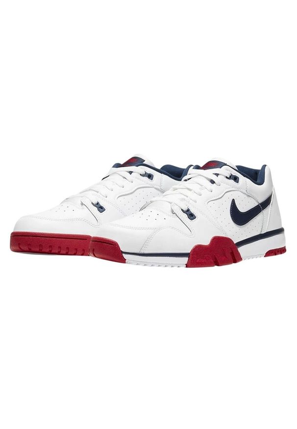 Nike - Niskie Buty Męskie Cross Leather. Kolor: biały. Sezon: zima
