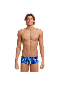 FUNKY TRUNKS - Trunki męskie Funky Trunks Chaz Michael - sidewinder. Kolor: niebieski