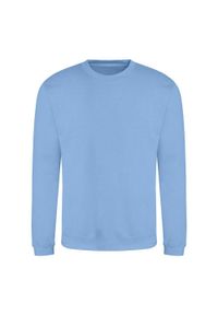 AWDIS - Zwykła Bluza Unisex Dla Dorosłych. Kolor: niebieski