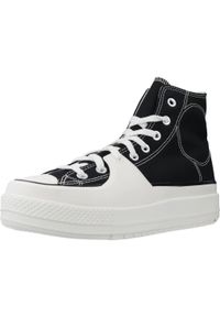 Converse - Buty Chuck Taylor All Star Construct Rozmiar 37 - A05094C Czarny. Okazja: na co dzień. Kolor: czarny. Materiał: syntetyk. Styl: elegancki, casual #1