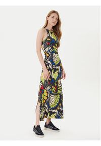 Adidas - adidas Sukienka codzienna FARM Premium JL8610 Kolorowy Slim Fit. Okazja: na co dzień. Materiał: syntetyk. Wzór: kolorowy. Typ sukienki: proste. Styl: casual #4