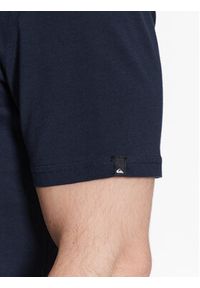 Quiksilver T-Shirt In Shapes EQYZT07227 Granatowy Regular Fit. Kolor: niebieski. Materiał: bawełna #4
