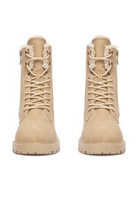 DeeZee Trzewiki HX24016-1 Beżowy. Kolor: beżowy. Materiał: materiał #4