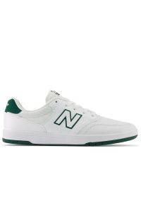 Buty New Balance Numeric NM425JLT - białe. Kolor: biały. Materiał: materiał, skóra, guma. Szerokość cholewki: normalna. Sport: skateboard