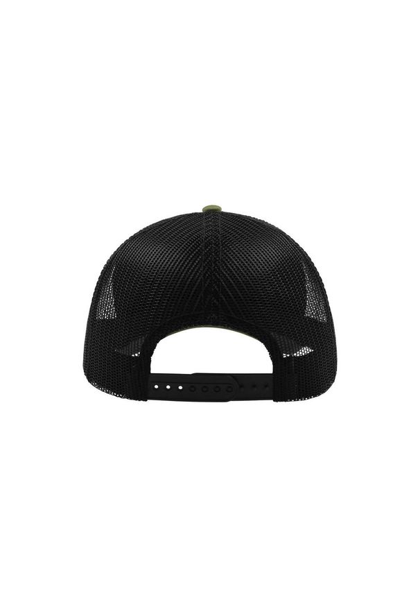ATLANTIS - 5panelowa Czapka Trucker Rapper. Kolor: zielony