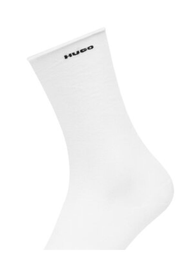 Hugo - HUGO Skarpety wysokie damskie 50491674 Kolorowy. Materiał: materiał, bawełna. Wzór: kolorowy