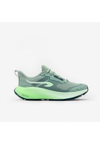 KIPRUN - Buty do biegania w terenie dla dzieci Kiprun K500 Grip. Kolor: zielony, wielokolorowy, niebieski. Sport: bieganie