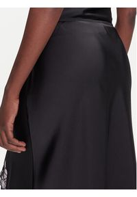 Calvin Klein Spódnica midi LV044C672G Czarny Regular Fit. Kolor: czarny. Materiał: syntetyk #5