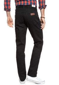 Wrangler - WRANGLER SPODNIE MĘSKIE REGULAR FIT BLACK W10I13M80 #3