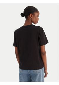Calvin Klein Jeans T-Shirt A- Inst. Logo Classic LV047C912G Czarny Regular Fit. Kolor: czarny. Materiał: bawełna #3