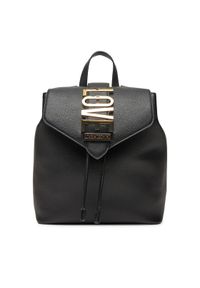 Love Moschino - LOVE MOSCHINO Plecak JC4229PP0MKC0000 Czarny. Kolor: czarny. Materiał: skóra