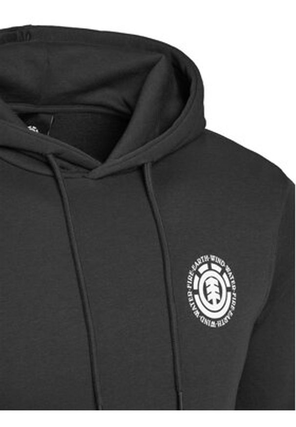 Element Bluza Seal ELYSF00295 Czarny Regular Fit. Kolor: czarny. Materiał: bawełna