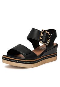 Remonte Sandały CEO-D2L53-00 Czarny. Kolor: czarny. Materiał: skóra #3