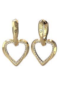 Guess Kolczyki JUBE04 617JW Złoty. Materiał: metalowe. Kolor: złoty