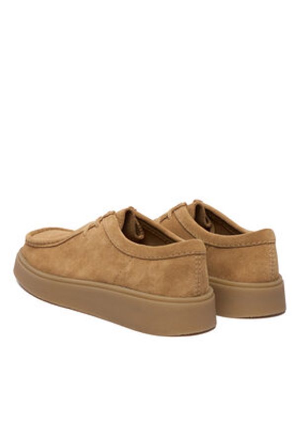 Clarks Półbuty Torview 26183437 Brązowy. Kolor: brązowy. Materiał: zamsz, skóra