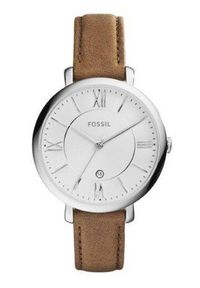 Fossil - Zegarek ES3708. Kolor: brązowy. Materiał: materiał, skóra #1
