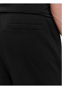 BOSS - Boss Spodnie dresowe Hadiko Mirror 50505320 Czarny Regular Fit. Kolor: czarny. Materiał: bawełna #3