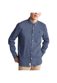 Timberland - Koszula z długim rękawem Mill River Slim Fit Rozmiar XL Niebieski - TB0A2DC3288. Kolor: niebieski. Materiał: len. Długość rękawa: długi rękaw. Długość: długie #1