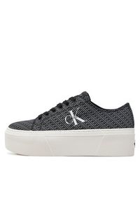 Calvin Klein Jeans Sneakersy Flatform+ Cupsole Low Lace Cs Mr YW0YW01420 Czarny. Kolor: czarny #5