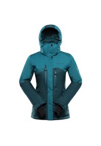 ALPINE PRO - Kurtka damska narciarska snowboardowa 15.000 Alpine Pro Deara 2. Kolor: niebieski. Materiał: materiał. Sezon: zima. Sport: snowboard, narciarstwo #1