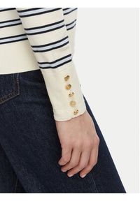 TOMMY HILFIGER - Tommy Hilfiger Sweter WW0WW40098 Beżowy Regular Fit. Kolor: beżowy. Materiał: syntetyk #3