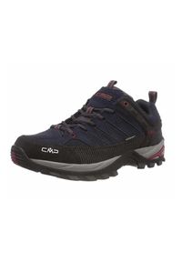 Buty trekkingowe męskie CMP Rigel. Zapięcie: sznurówki. Kolor: czerwony, wielokolorowy, niebieski, czarny. Materiał: materiał, skóra. Szerokość cholewki: normalna