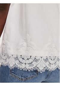 TwinSet - TWINSET T-Shirt 242TP2510 Biały Loose Fit. Kolor: biały. Materiał: bawełna