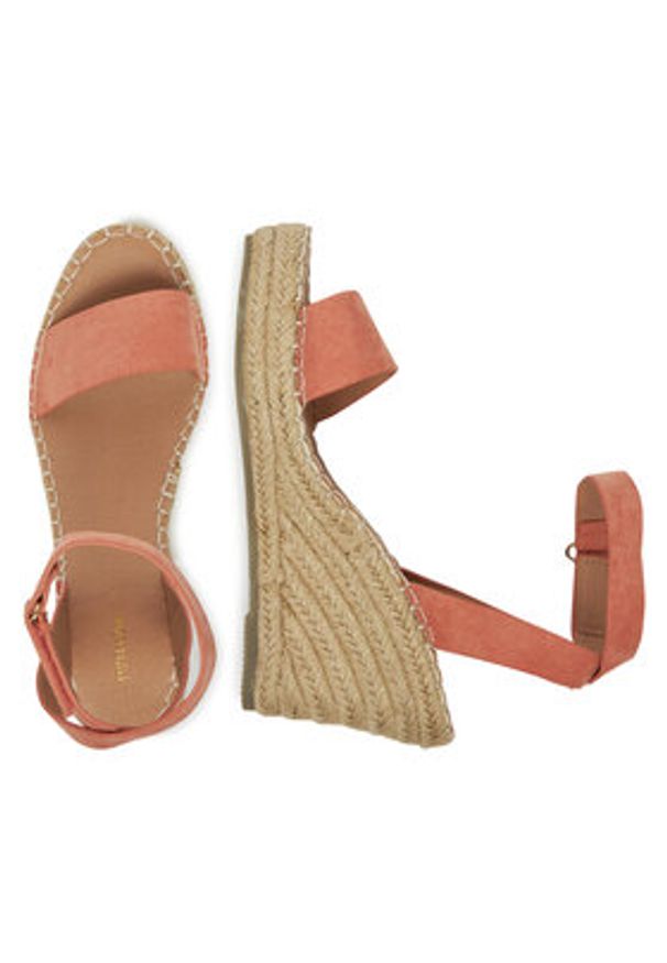 DeeZee Espadryle JSZ2022-06 Beżowy. Kolor: beżowy. Materiał: materiał