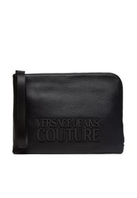 Versace Jeans Couture Saszetka 75YA4B77 Czarny. Kolor: czarny. Materiał: skóra