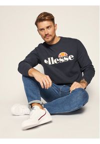 Ellesse Bluza Sl Succiso SHC07930 Granatowy Regular Fit. Kolor: niebieski. Materiał: bawełna