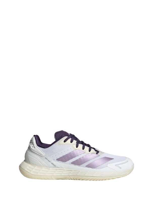 Adidas - Buty Defiant Speed 2 Tennis. Kolor: fioletowy, różowy, biały, wielokolorowy. Materiał: materiał. Sport: tenis