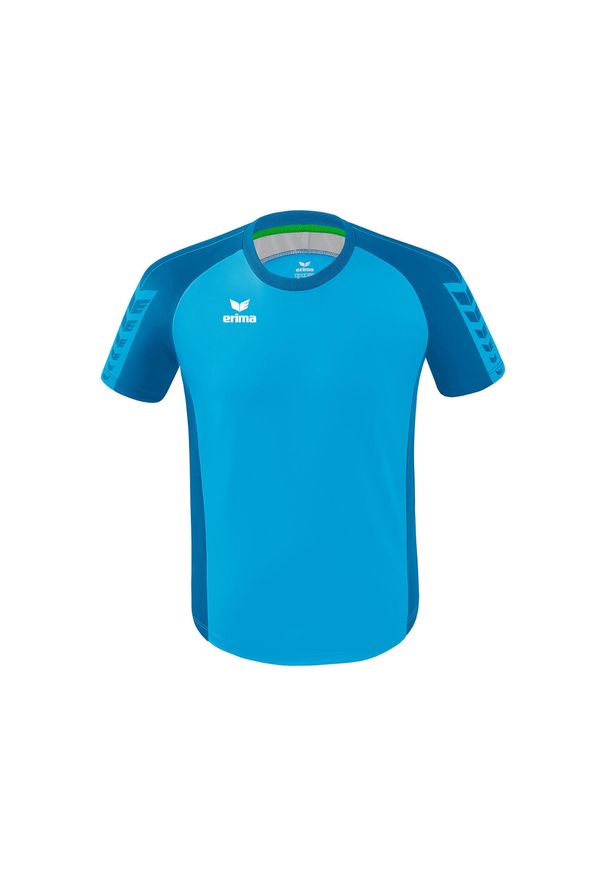 ERIMA - Jersey Erima Six Wings. Kolor: zielony, niebieski, wielokolorowy. Materiał: jersey. Długość rękawa: długi rękaw. Styl: sportowy