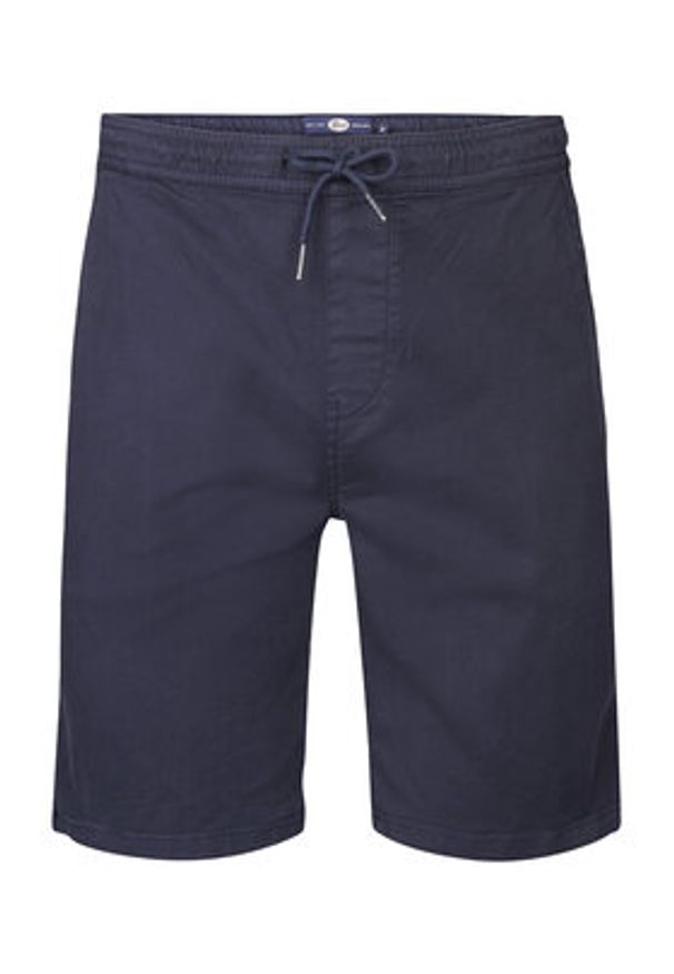 Petrol Industries Szorty materiałowe M-1050-SHO527 Granatowy Regular Fit. Kolor: niebieski. Materiał: bawełna