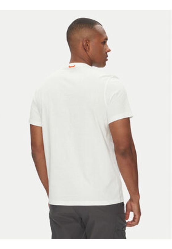 Parajumpers T-Shirt Space 25SMPMTSXF05 Biały Regular Fit. Kolor: biały. Materiał: bawełna