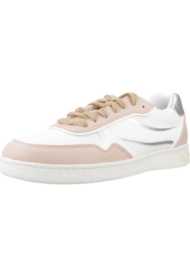 Geox - Kapcie GEOX D JAYSEN Rose. Kolor: różowy. Materiał: syntetyk, tkanina. Styl: sportowy