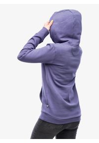 EDELRID - Bluza z kapturem damska Edelrid Spotter Hoody IV. Typ kołnierza: kaptur. Kolor: fioletowy