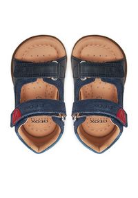 Geox Sandały B Sandal Macchia Boy B454VA 0CL22 C0693 Granatowy. Kolor: niebieski