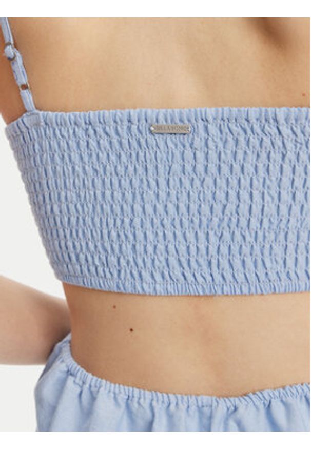 Billabong Sukienka letnia EBJWO03003 Niebieski Regular Fit. Kolor: niebieski. Materiał: bawełna. Sezon: lato