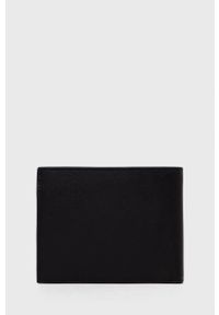 Armani Exchange Portfel skórzany 958433.CC845 męski kolor czarny. Kolor: czarny. Materiał: skóra. Wzór: gładki #4
