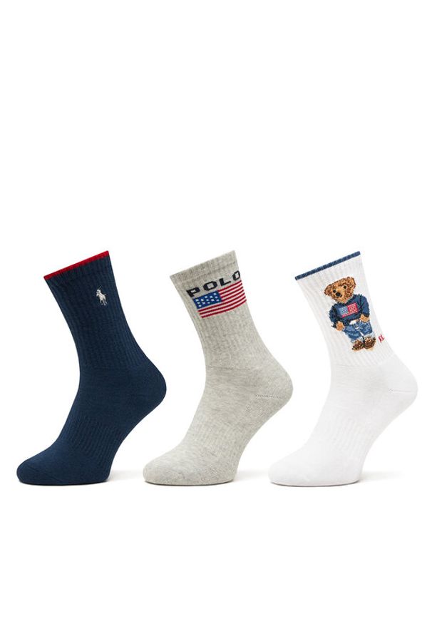 Polo Ralph Lauren Skarpety długie 455968680001 Kolorowy. Materiał: bawełna. Wzór: kolorowy