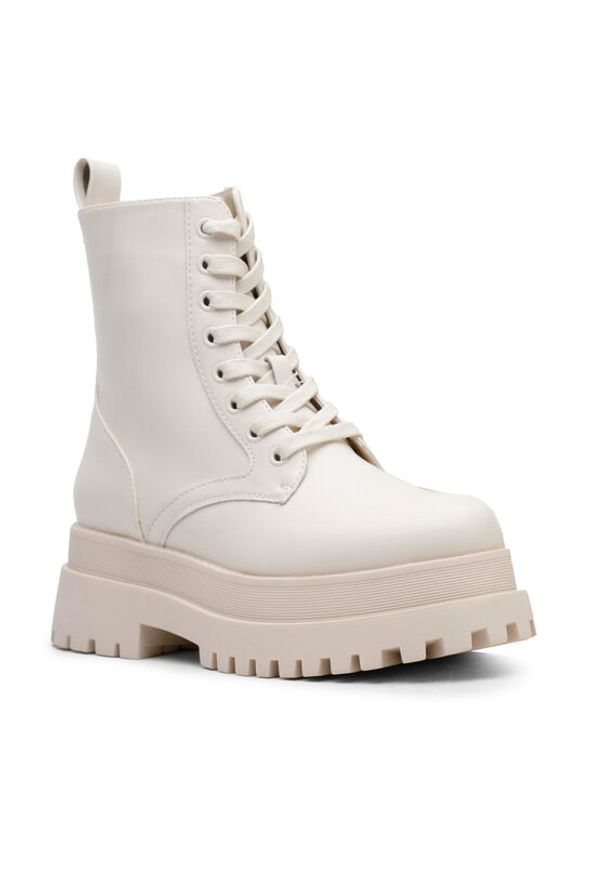 DeeZee Trzewiki H38-STORMZ-2 Beżowy. Kolor: beżowy. Materiał: skóra