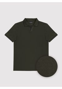 Pako Lorente - PAKO LORENTE - T-shirt polo zielony. Okazja: na co dzień. Typ kołnierza: polo. Kolor: niebieski, zielony. Materiał: bawełna. Sezon: jesień. Styl: casual #4