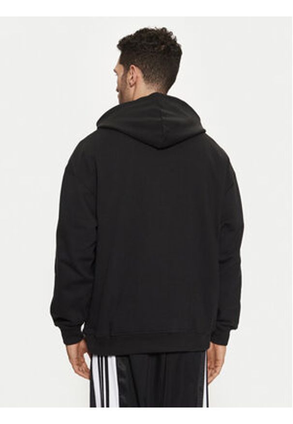 Adidas - adidas Bluza Premium Essentials JC9572 Czarny Loose Fit. Kolor: czarny. Materiał: bawełna