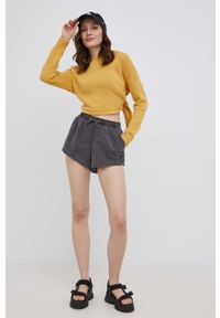 Roxy sweter damski kolor żółty. Kolor: żółty. Materiał: dzianina. Długość rękawa: długi rękaw. Długość: długie #4