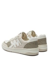 MICHAEL Michael Kors Sneakersy Rebel 43T4RBFS7D Beżowy. Kolor: beżowy. Materiał: zamsz, skóra #3