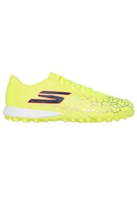 skechers - Buty piłkarskie męskie Skechers SKX Academy Gold 1.5 TF. Kolor: żółty. Sport: piłka nożna