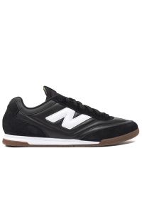 Buty New Balance URC42LB - czarne. Kolor: czarny. Materiał: guma, materiał, skóra, syntetyk. Szerokość cholewki: normalna